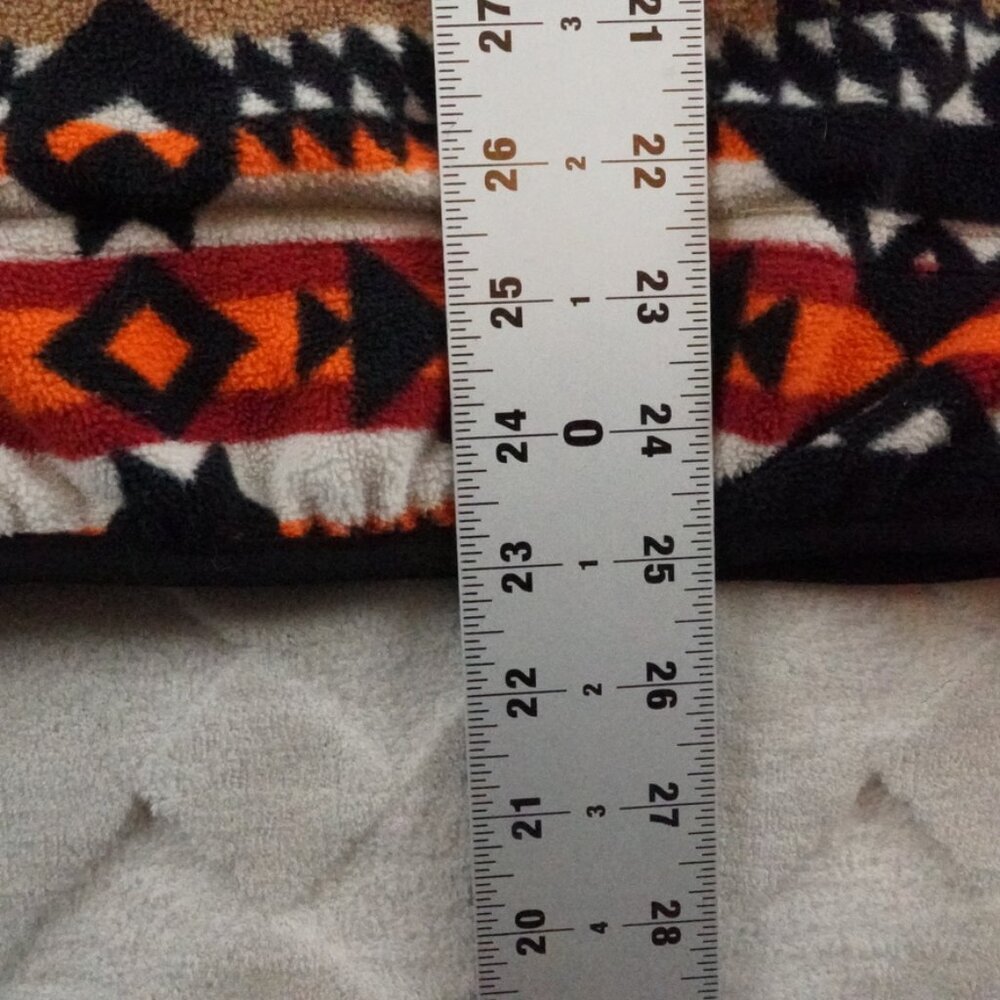 Kavu Women's Aztec Half-Zip Pullover - Tan, Orange, Black, White - Picture 8 of 11